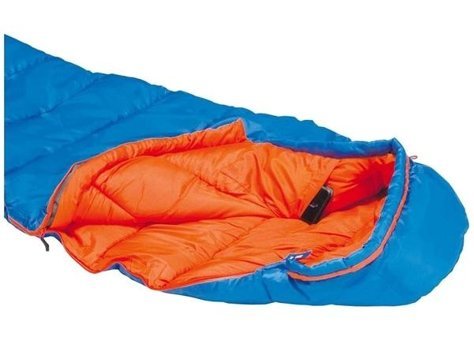 High Peak Comox 15 Derece Polyester Dört Mevsim Kamp Tek Kişilik Çocuk Uyku Tulumu Mavi