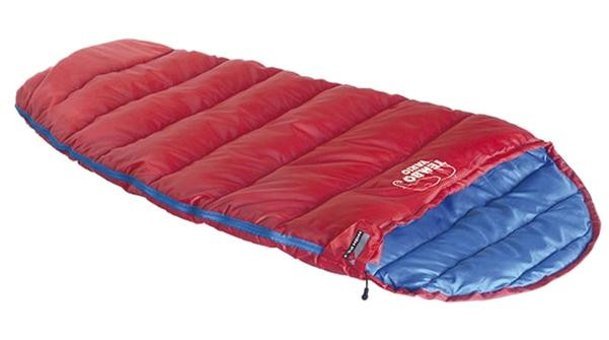 High Peak Tembo Vario 12 Derece Polyester Dört Mevsim Kamp Tek Kişilik Çocuk Uyku Tulumu Çok Renkli