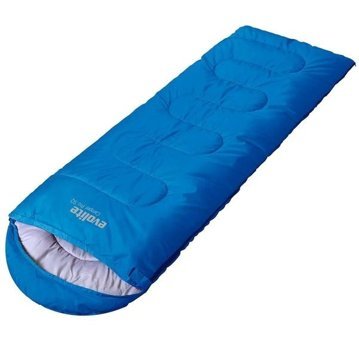 Evolite Camper Pro Sq 0 Derece Sentetik Dört Mevsim Kamp Çift Kişilik Yetişkin Uyku Tulumu Mavi