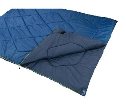 High Peak Ceduna Duo 5 Derece Polyester Dört Mevsim Kamp Tek Kişilik Yetişkin Uyku Tulumu Lacivert