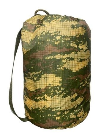 Bikatex - 604-825- -8 Derece Elyaf Kış Trekking Tek Kişilik Yetişkin Uyku Tulumu Çok Renkli
