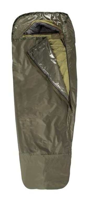 Evolite Micron Bivy Cover 0 Derece Sentetik Dört Mevsim Kamp Tek Kişilik Yetişkin Uyku Tulumu Kahverengi