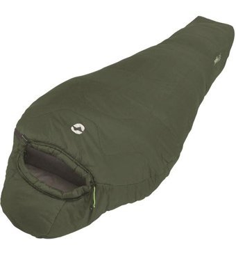 Outwell 230408 -22 Derece Polyester Kış Kamp Tek Kişilik Yetişkin Uyku Tulumu Haki