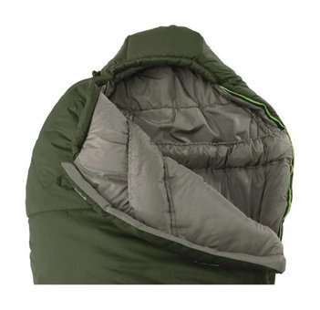 Outwell 230408 -22 Derece Polyester Kış Kamp Tek Kişilik Yetişkin Uyku Tulumu Haki