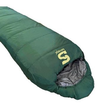 Savage Gear Ys-530 -30 Derece Polyester Kış Kamp Tek Kişilik Yetişkin Uyku Tulumu Haki