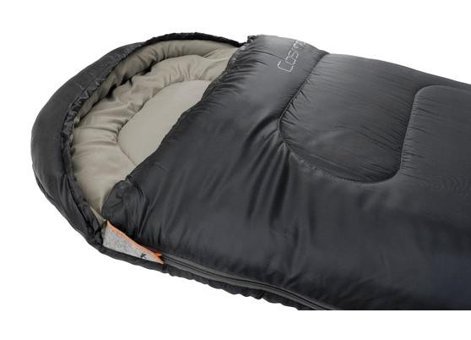 Easy Camp Cosmos - 5 Derece Polyester Dört Mevsim Kamp Tek Kişilik Yetişkin Uyku Tulumu Siyah