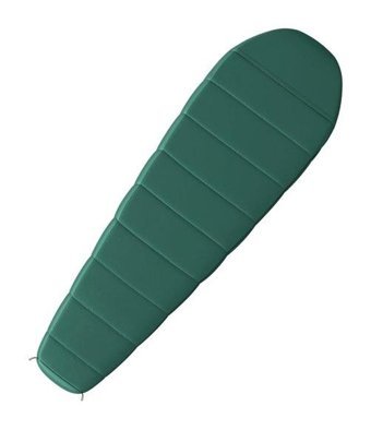 Husky Magnum New -15 Derece Polyester Kış Kamp Tek Kişilik Yetişkin Uyku Tulumu Yeşil