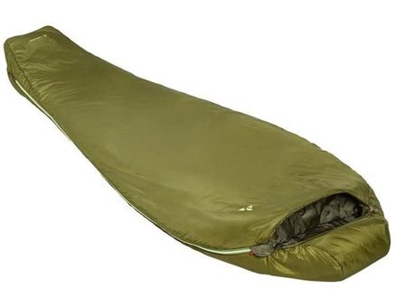 Vaude 15992 -15 / 5 Derece Sentetik Dört Mevsim Kamp Tek Kişilik Yetişkin Uyku Tulumu Haki