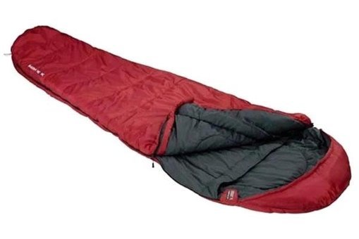High Peak Tr 300 -16 Derece Polyester Dört Mevsim Kamp Tek Kişilik Yetişkin Uyku Tulumu Kırmızı