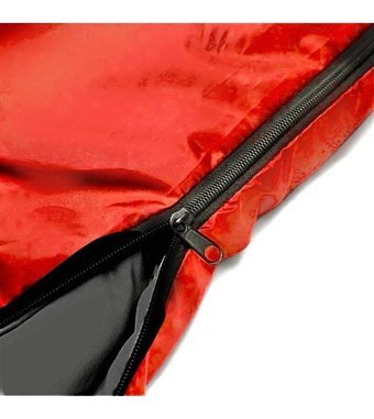 My Lizbon - 10 Derece Polyester Dört Mevsim Kamp Çift Kişilik Yetişkin Uyku Tulumu Kırmızı