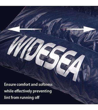 Widesea Wscm-001 15 Derece Ördek Tüyü Dört Mevsim Kamp Tek Kişilik Yetişkin Uyku Tulumu Gri