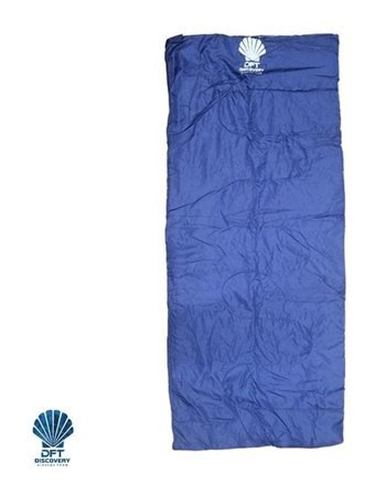 Dft 5 Derece Polyester Dört Mevsim Kamp Tek Kişilik Yetişkin Uyku Tulumu Mavi