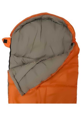 Tenthouse Som00004588 -15 Derece Polyester Kış Kamp Tek Kişilik Yetişkin Uyku Tulumu Turuncu