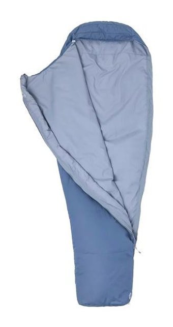 Marmot Nanowave 0 Derece Polyester Dört Mevsim Bisiklet Tek Kişilik Yetişkin Uyku Tulumu Gri