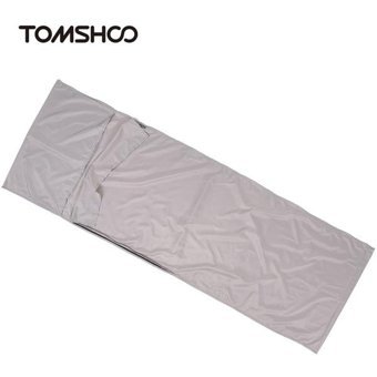 Tomshoo 12 Derece Polyester Yaz Kamp Tek Kişilik Yetişkin Uyku Tulumu Gri