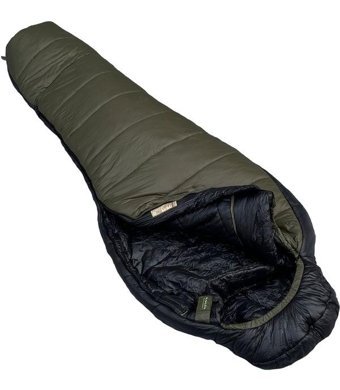 Bushlove Protect -42 Derece Polyester Kış Dağcılık Tek Kişilik Yetişkin Uyku Tulumu Haki - Siyah