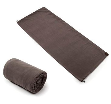 Desert & Fox 15 Derece Polyester Dört Mevsim Kamp Tek Kişilik Yetişkin Uyku Tulumu Açık Gri