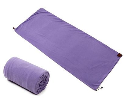 Desert & Fox 15 Derece Polyester Dört Mevsim Kamp Tek Kişilik Yetişkin Uyku Tulumu Açık Mor