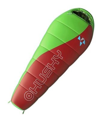 Husky Kids Merlin -10 Derece Sentetik Kış Kamp Tek Kişilik Çocuk Uyku Tulumu Kırmızı