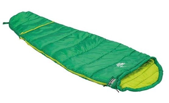 High Peak Impala Vario 12 Derece Polyester Dört Mevsim Kamp Tek Kişilik Yetişkin Uyku Tulumu Yeşil