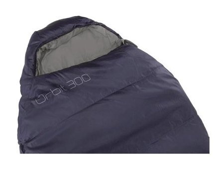 Easy Camp Orbit 300 -21 Derece Polyester Kış Kamp Tek Kişilik Yetişkin Uyku Tulumu Antrasit