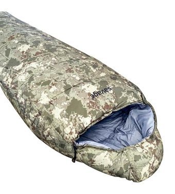 Savage Ys-530 - 30 Derece Polyester Kış Kamp Tek Kişilik Yetişkin Uyku Tulumu Haki