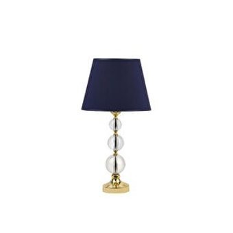 Vinner Gold Lacivert Metal Abajur