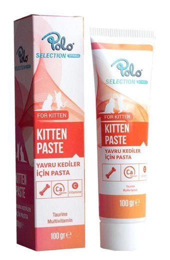 Polo B Vitamini Multivitamin Bağışıklık Güçlendirici Yavru Kedi Vitamini Macun 100 gr