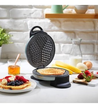 Schafer Waffle Express Kalpli Tekli 800 W Yeşil Waffle Makinesi