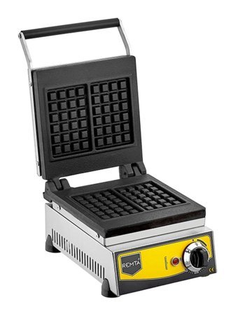 Remta W10 Tekli 1550 W Gri Siyah Waffle Makinesi