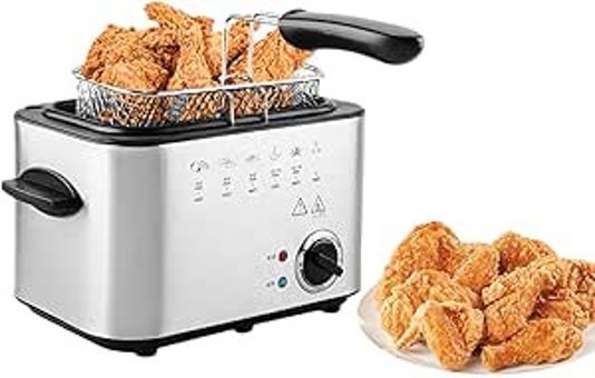 Osmari 1.5 lt Tek Hazneli Yağlı Fritöz Gümüş