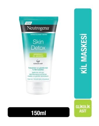 Neutrogena Skin Detox Killi Nemlendiricili Krem Yüz Maskesi