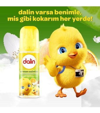 Dalin Orman Esintisi Sprey Bebek Kolonyası 3x100 ml