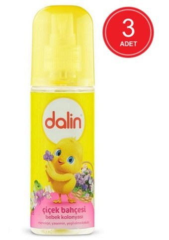Dalin Çiçek Bahçesi Sprey Bebek Kolonyası 3x150 ml