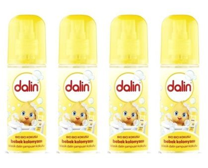Dalin Sprey Bebek Kolonyası 4x150 ml