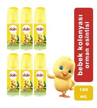 Dalin Orman Esintisi Sprey Bebek Kolonyası 6x100 ml