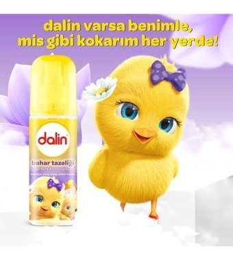 Dalin Bahar Tazeliği Sprey Bebek Kolonyası 3x100 ml