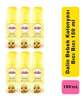 Dalin Sprey Bebek Kolonyası 6x100 ml