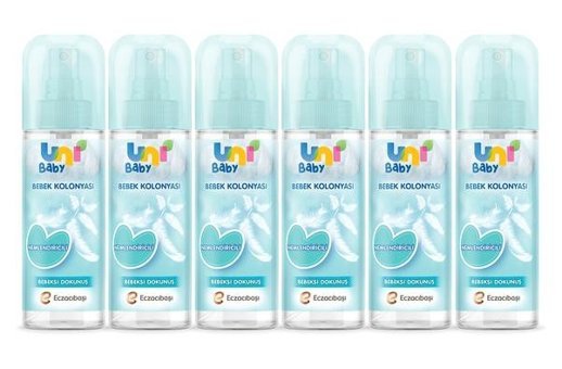 Uni Baby Bebeksi Sprey Bebek Kolonyası 6x150 ml