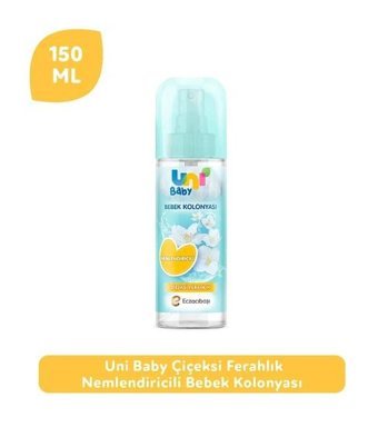 Uni Baby Çiçeksi Sprey Bebek Kolonyası 2x150 ml