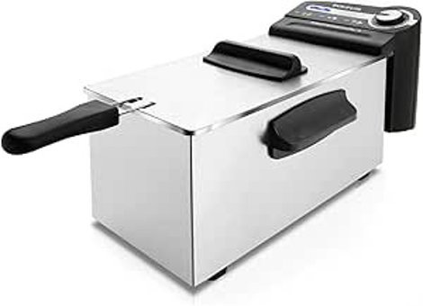 Taurus Professional 4 973947 4 lt Tek Hazneli Yağlı Fritöz Gümüş