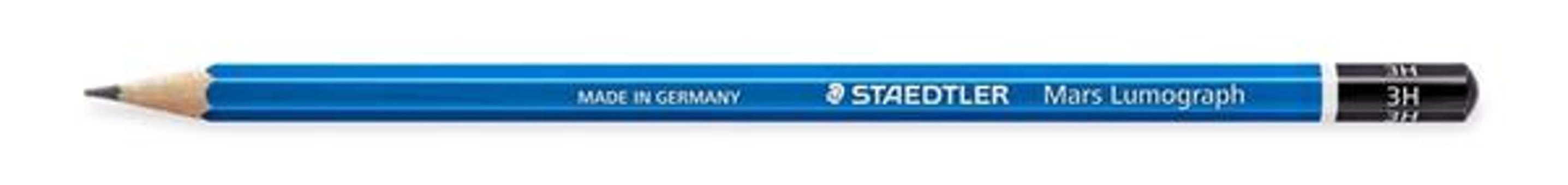 Staedtler Lumograph Mars Tekli 3H Siyah Kurşun Kalem