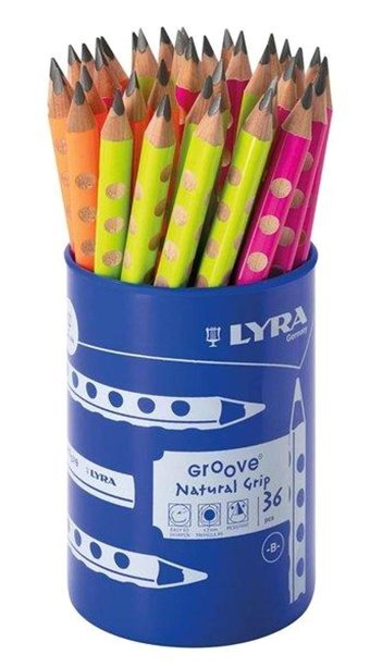 Lyra Groove Ergonomik Başlangıç L1873365 Tekli Siyah Kurşun Kalem