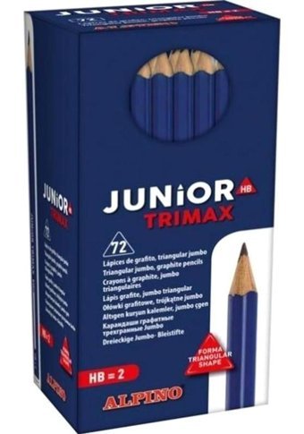 Alpino Junior Trimax 144'lü HB Siyah Kurşun Kalem Seti