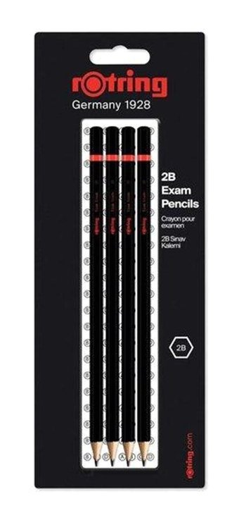 Rotring Blister 4'lü 2B Siyah Kurşun Kalem Seti