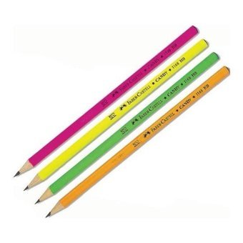 Faber-Castell Candy 4'lü HB Siyah Kurşun Kalem Seti