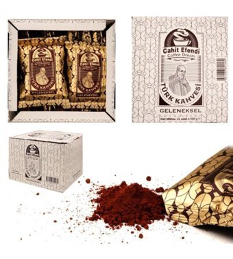 Cahit Efendi Sade Türk Kahvesi 24x100 gr