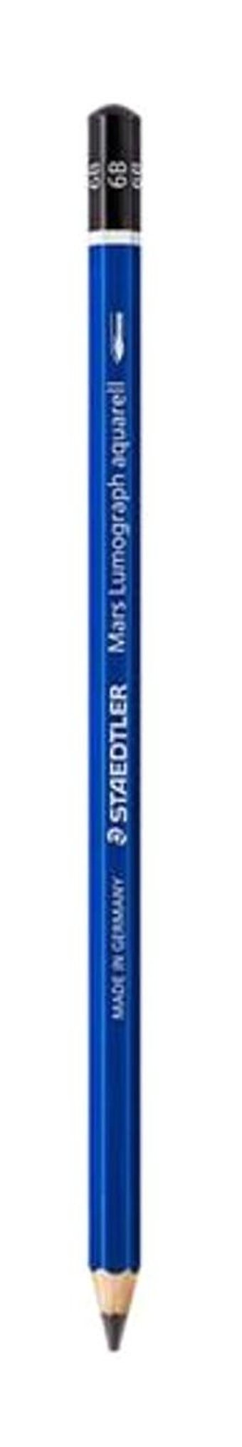 Staedtler Lumograph Mars Aquarell Tekli 6B Siyah Kurşun Kalem