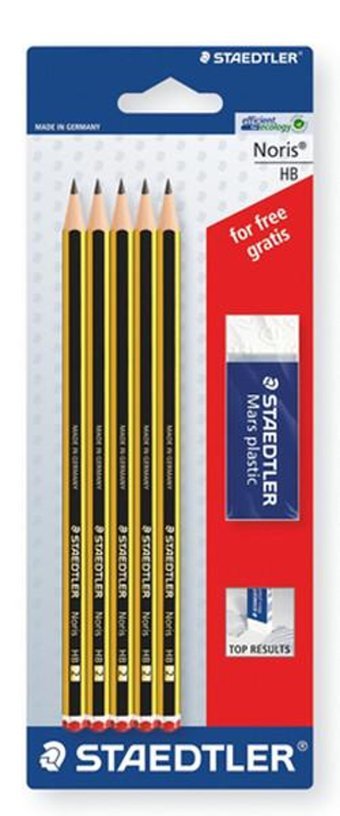 Staedtler Noris 5'li HB Siyah Kurşun Kalem Seti