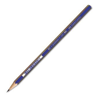 Faber-Castell 1221 Tekli 7B Siyah Kurşun Kalem